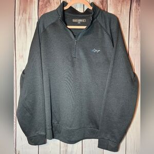 Greg Norman Collection Charcoal Zip-Up Sweat Shirt Size XL